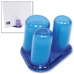 Fellowes Paper Stand Copyholder Compact Capacity 30 Sheets A4 Blue Ref 8029001