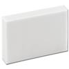 Economy Pencil Eraser for HB and Softer Grades 34x20x8mm [Pack 40]