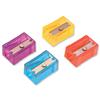 Pencil Sharpener Plastic Anti-tamper Screw 1 Hole Assorted [Pack 10]