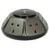 Philex Surge Protection Extension Socket Power Dome 6-Way 6500 Max. Amps 3m Black Ref 76920R