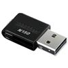 Hama Mini Wireless N SPD USB Adaptor IEEE 802.11n Range 50-100m 150Mbps Ref 145627