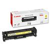 Canon CRG-718Y Laser Toner Cartridge Page Life 2900pp - 2659B002