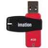 Imation Nano Pro Flash Drive USB 2.0 for MacOS9 or Windows 10000 Write Cycles 4GB Ref i24245