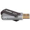 Imation Swivel Flash Drive with Lanyard USB 2.0 Password-protection for MacOS9 or Windows 8GB Ref i23963