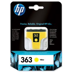 Hewlett Packard (HP) No. 363 Inkjet Cartridge Yellow Ref C8773EE