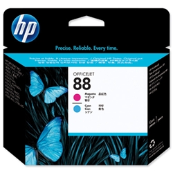 Hewlett Packard (HP) No. 88 Officejet Printhead Magenta Cyan Ref C9382A
