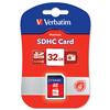 Verbatim SDHC Memory Card Class 4 FAT32 32GB - 44022