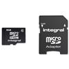 Integral Micro SDHC Media Memory Card with SD - INMSDH8G10-20V2