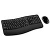 Microsoft Wireless 5000 Comfort Curve Keyboard and BlueTrack Mouse Bla