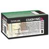 Lexmark Laser Toner Cartridge Page Life 2000pp Magenta - C540H1MG