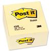 Post-it Note Cube - Canary™ Yellow - 76x76mm 450 Sheets - 636-B