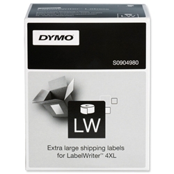 Dymo 4XL Labels 104x159mm [for Labelwriter 4XL] Ref S0904980 [220 Labels]