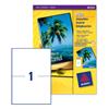 Avery Inkjet DVD Case Inserts 2 Per Sheet White [Pack 25] - J8437-25