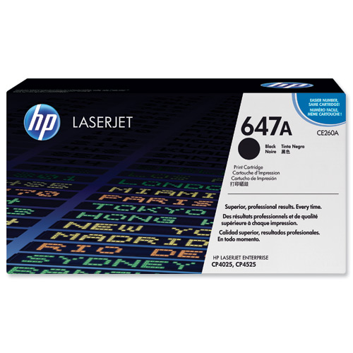 Office Supplies Credit Account on Hewlett Packard  Hp  No  647a Laser Toner Cartridge Page Life 8500pp