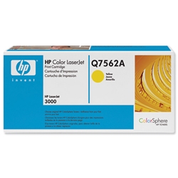 Hewlett Packard (HP) No. 314A Laser Toner Cartridge Page Life 3500pp Yellow Ref Q7562A