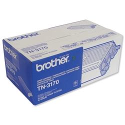 Brother Laser Toner Cartridge Black Ref TN-3170