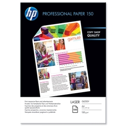 Hewlett Packard (HP) Professional Laser Paper Gloss A4 Ref CG965A (150 Sheets)