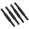 Avery Risers for Letter Trays Plastic 75mm Black - 403 [Pack 4]