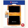 Verbatim Store n Go Portable Hard Drive 2.5inch USB 3.0 Backup Software 480MB/s 500GB Black Ref 53029