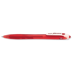 Pilot BegreeN Rexgrip Ball Point Pen Medium Red Ref BRG10MRRBG [Pack 10]
