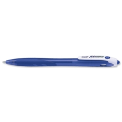 Pilot BegreeN Rexgrip Ball Point Pen Medium Blue Ref BRG10MLLBG [Pack 10]