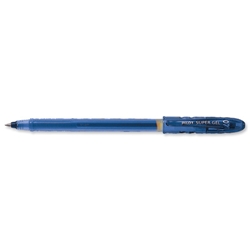 Pilot BegreeN Supergel Rollerball Pen Gel 0.7mm Blue Ref LS8FLBG [Pack 10]