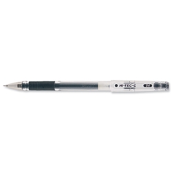 Pilot BegreeN Hi-tec C-Grip Rollerball Pen Grip Black Ref LHG20C4B [Pack 10]