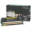 Lexmark Laser Toner Cartridge Page Life 10000pp Yellow - C736H1YG