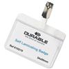 Durable Name Badges Self-Laminating Self-Adhesive W90xH54mm Transparen