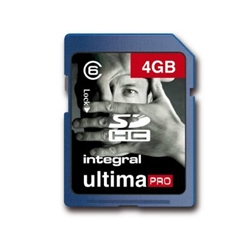 Integral Ultima Pro SDHC Memory Card with Protective Case Class 6 Capacity 4GB Ref INSDH4G6 - Item image