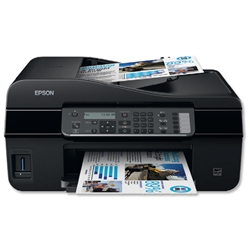 Epson Stylus Office BX305FW Plus Multifunction Inkjet Printer WiFi Colour 15ppm Ref C11CB45301