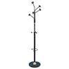 Style Hat and Coat Stand Tubular Steel with Umbrella Holder and 8