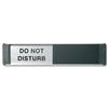 Sliding Door Sign Do Not Disturb W255xH52mm Aluminium anmd PVC