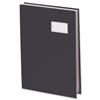 Signature Book 20 Compartments Durable Blotting Card 340x240mm Black