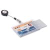 Durable Dual Security Pass Badge Holder Acrylic with Name Badge and 85