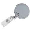 Durable Badge Reel Chrome with Belt Clip and Retractable 800mm Cord Re