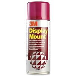 3M DisplayMount Adhesive Spray Can Instant Hold CFC-Free 400ml Ref DMOUNT