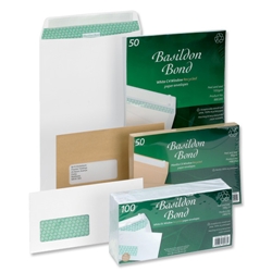 Basildon Bond Envelopes Recycled Pocket Peel and Seal 90gsm C5 Manilla Ref B80293 [Pack 50] - Item image