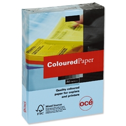 Data Colours Multifunctional Paper Coloured Ream-Wrapped 80gsm A4 Lagoon Ref 5272 [500 Sheets]