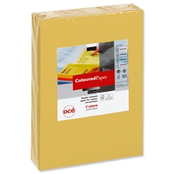 Data Colours Multifunctional Paper Coloured Ream-Wrapped 80gsm A4 Canary Yellow Ref 87387 [500 Sheets]