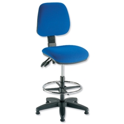 Trexus Checkout Office Chair Folding Backrest H390mm Seat W460xD460xH590-840mm Blue