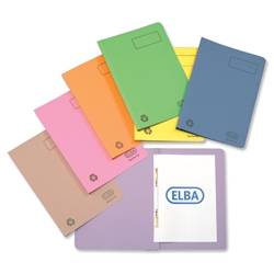 Elba Ashley Flat File 315gsm Capacity 35mm A4 Blue Ref 100090157 [Pack 25]