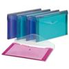 Snopake Polyfile Trio Electra Wallet File Assorted [Pack 5] - 14967