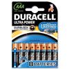 Duracell Ultra Power MX2400 Battery Alkaline 1.5V AAA [ x 8] 81235515