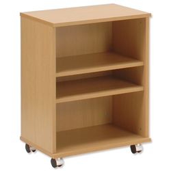 Trexus Mobile Printer Storage Stand W530xD400xH720mm Oak - Item image