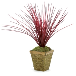 Stewart Superior Artificial Plant H500mm Onion Grass Ref LGR20RD - Item image