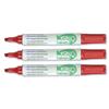 Ecolabel Permanent Marker with Recycled Barrel 5-Day Cap-off Chisel Tip Red Ref 268839 [Pack 10]