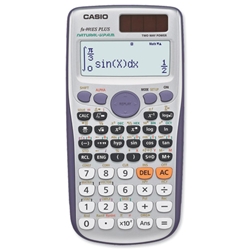 Casio Calculator Scientific FX991ES Twin Display 10 plus 2 Digit Solar Power Ref FX991ES