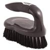 Iron Scrubbing Brush Ergonomic Black/Chrome