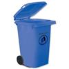 Wheelie Bin High Density Polythene with Rear Wheels 240 Litre